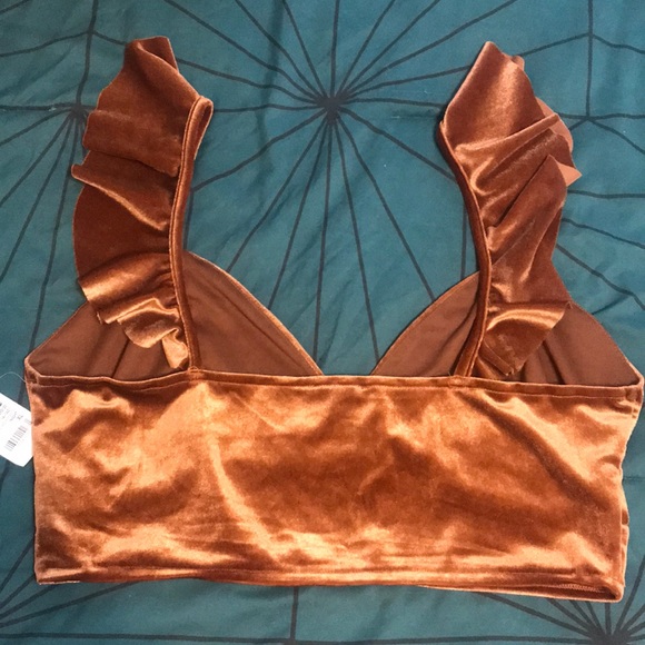 Copper crop top - Picture 2 of 2